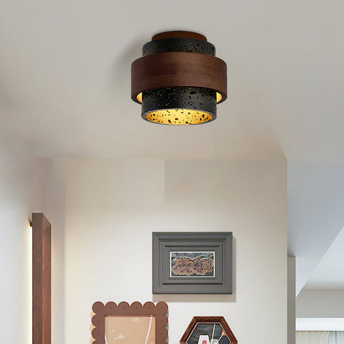 Cole Travertine Deckenleuchte – Wabi Sabi stil