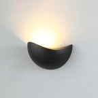 Halbrunde LED-Wandleuchte – Minimalistische Wandbeleuchtung
