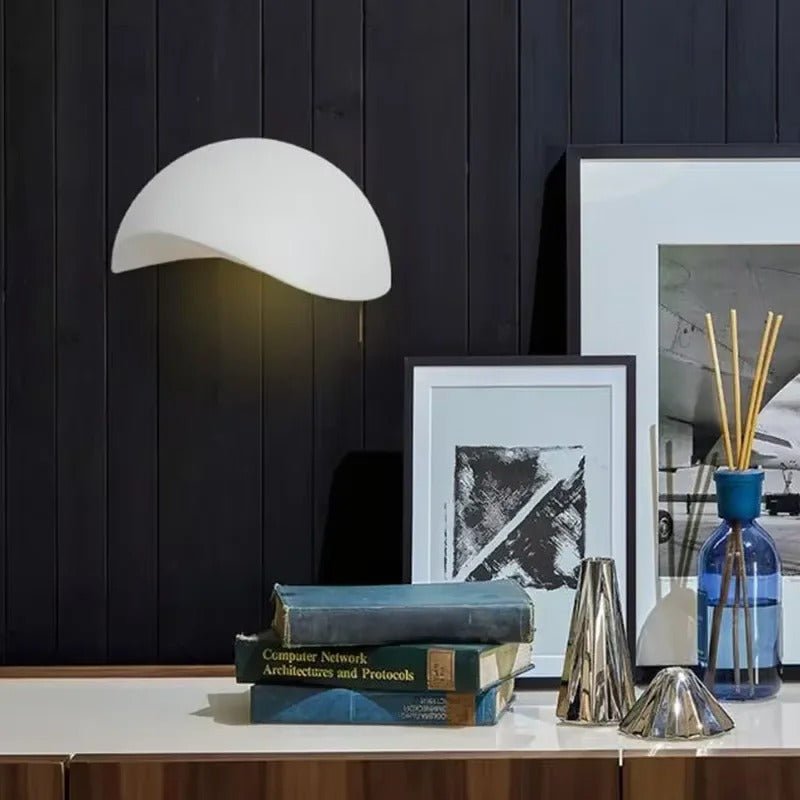 Halbrunde LED-Wandleuchte – Minimalistische Wandbeleuchtung