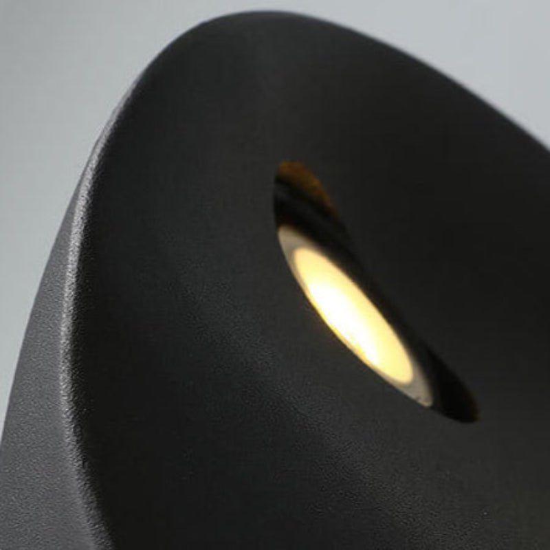 Halbrunde LED-Wandleuchte – Minimalistische Wandbeleuchtung