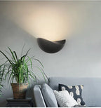 Halbrunde LED-Wandleuchte – Minimalistische Wandbeleuchtung