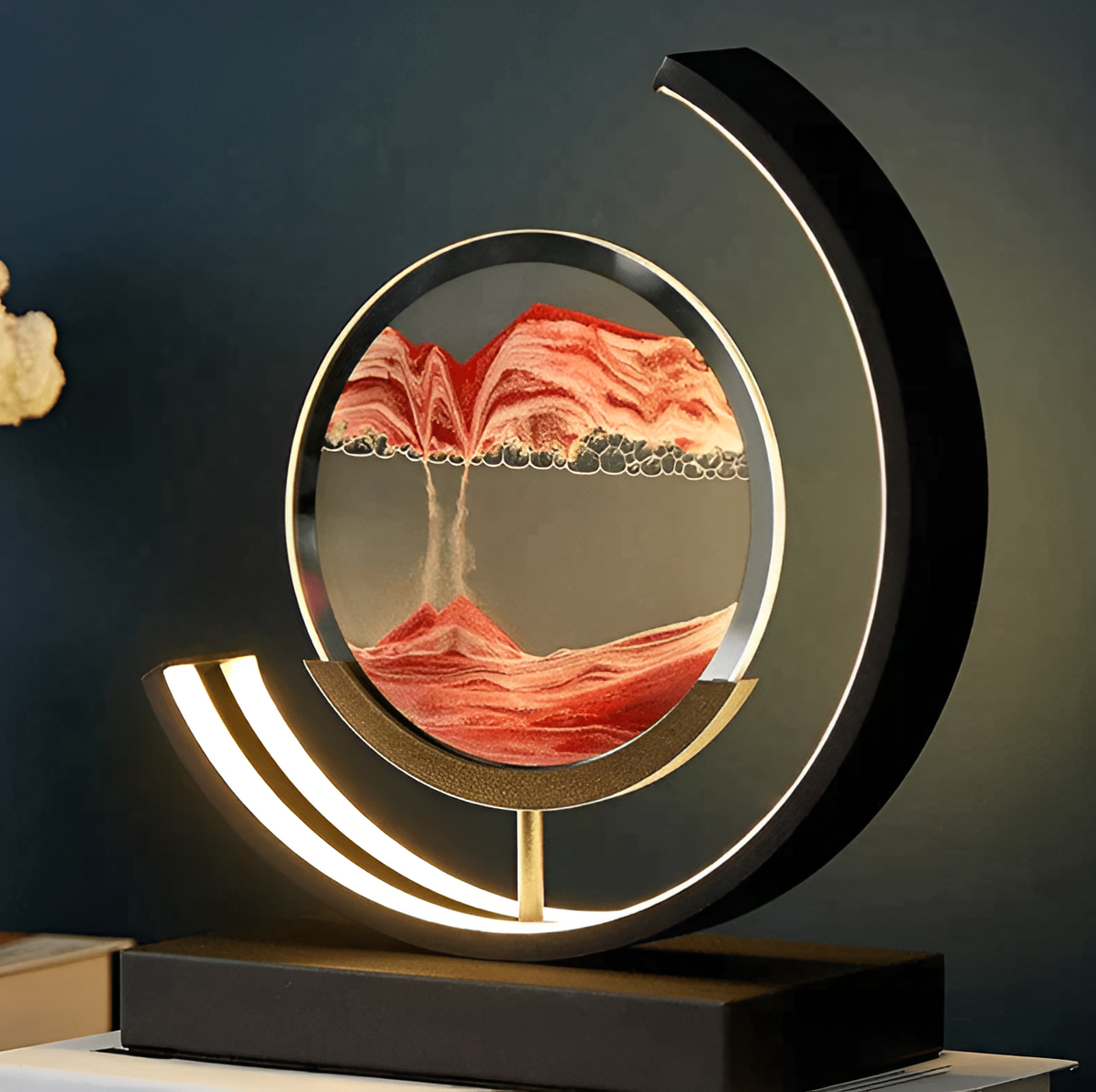 Sand Glow Tischlampe – Beruhigende Lichtgestaltung