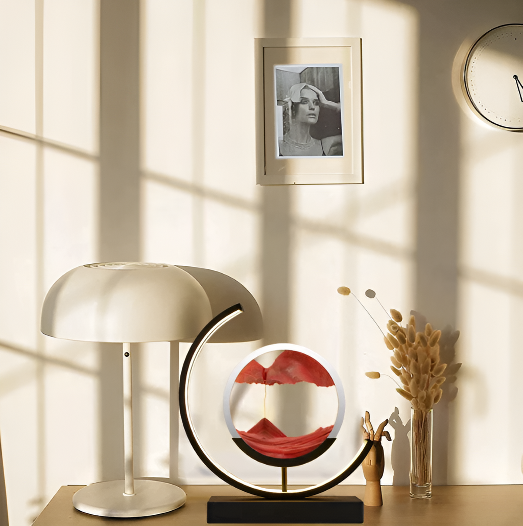 Sand Glow Tischlampe – Beruhigende Lichtgestaltung