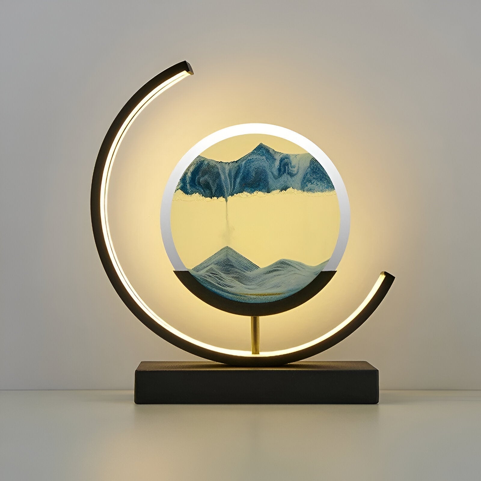 Sand Glow Tischlampe – Beruhigende Lichtgestaltung