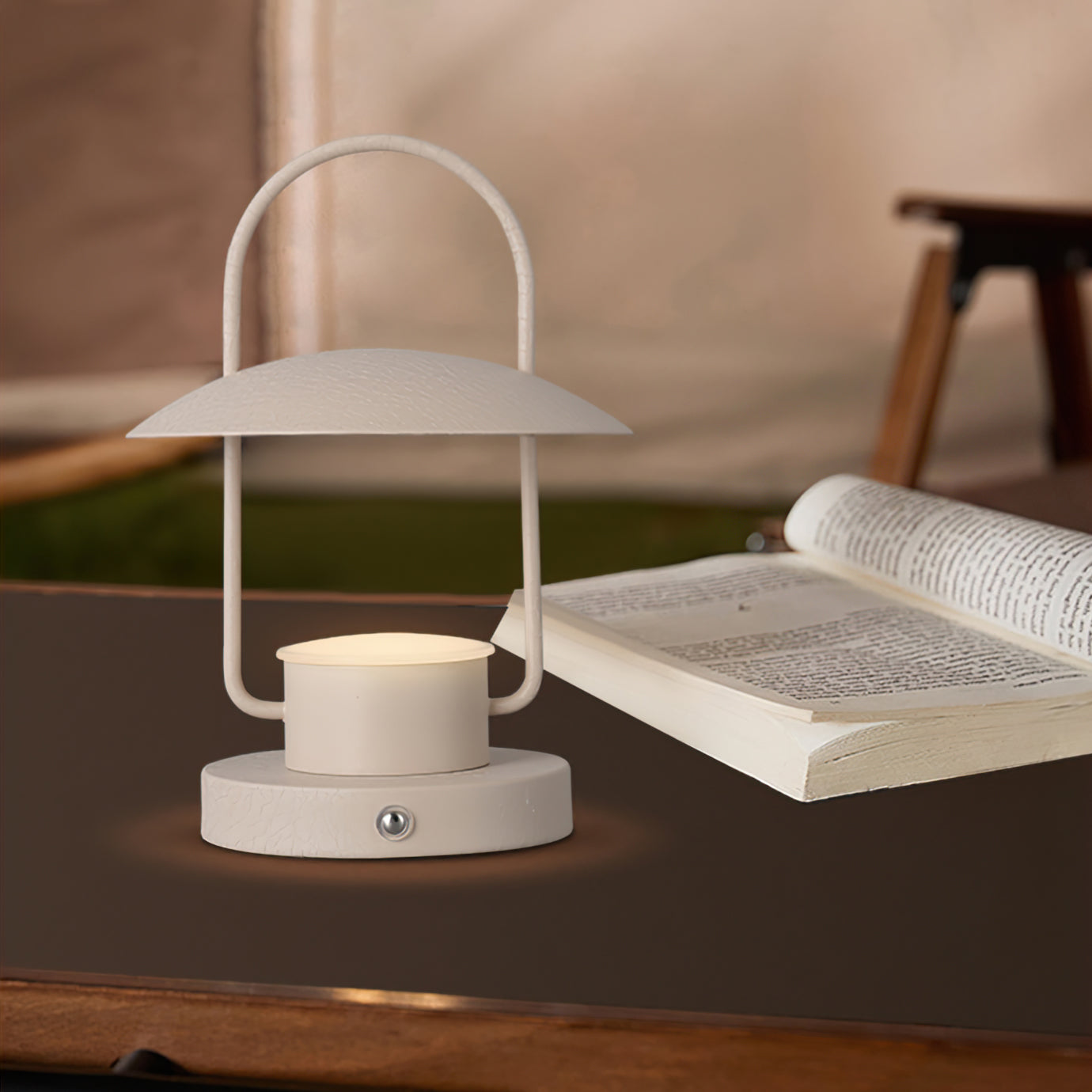 Tragbare Tischlampe Ray – Flexibles Licht für Unterwegs