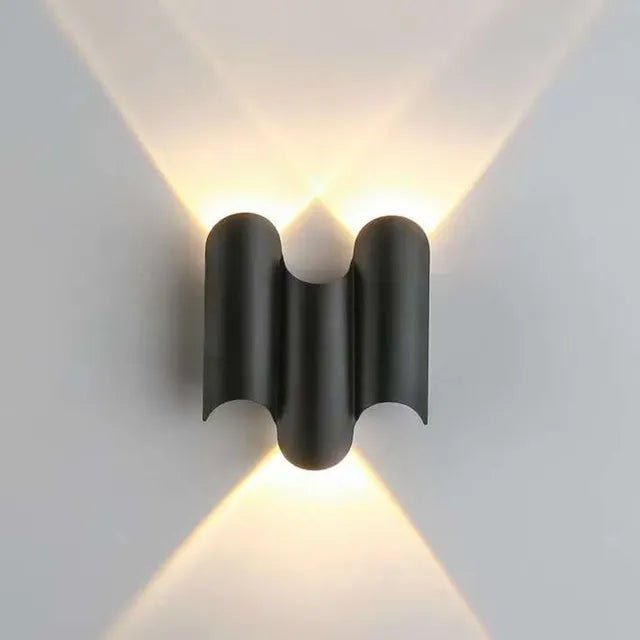 Wellenförmige LED-Wandleuchte – Beruhigende Lichtakzente für Ihr Zuhause